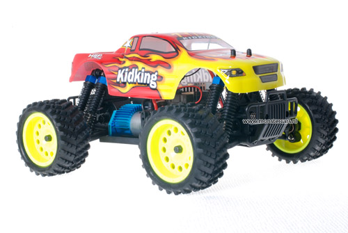 Himoto 1:16 Truck Red Flames AANBIEDING!!!
